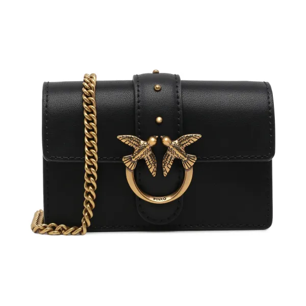 Кожаная сумка через плечо Love One Pinko, черный
Кожаная сумка через плечо Love One Pinko, черный