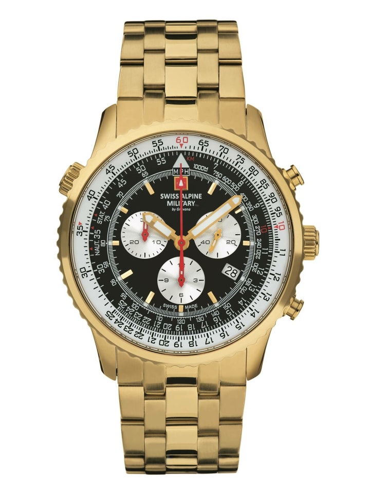 Swiss Alpine Military by Grovana Мужские часы в золоте
Swiss Alpine Military by Grovana Мужские часы в золоте