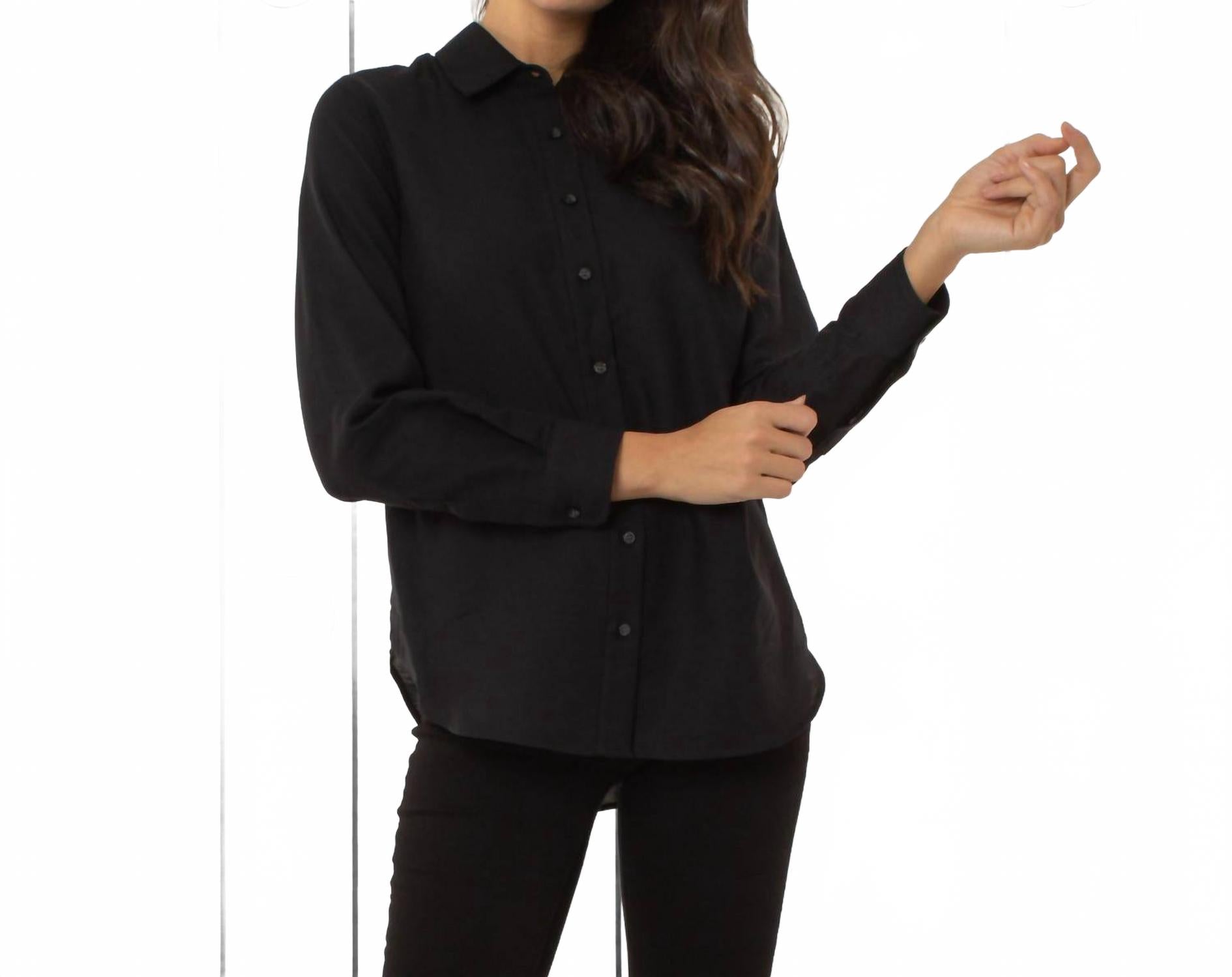 Рискованная рубашка в перьевом черном Thirteen Seven
Рискованная рубашка в перьевом черном Thirteen Seven