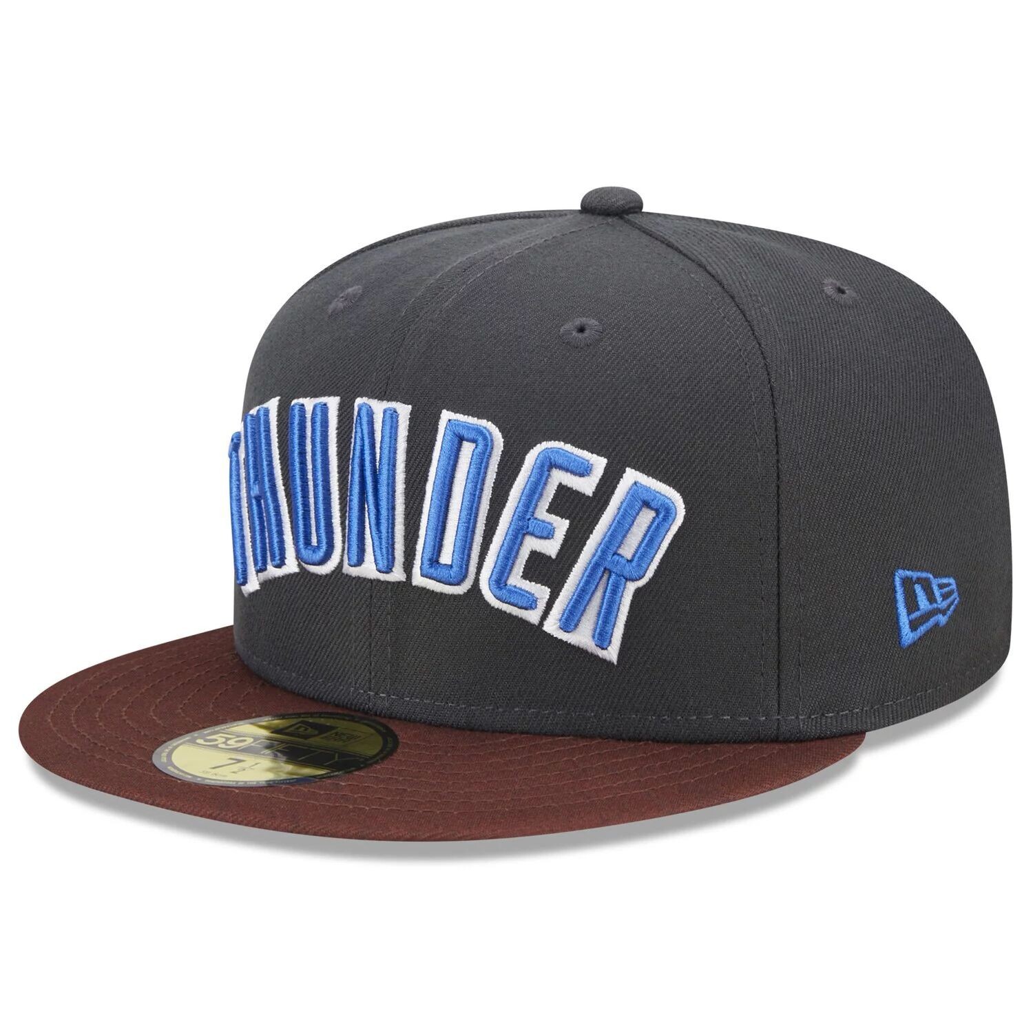 Мужская шляпа New Era Grey Oklahoma City Thunder 2022/23 City Edition Official 59FIFTY
Мужская шляпа New Era Grey Oklahoma City Thunder 2022/23 City Edition Official 59FIFTY