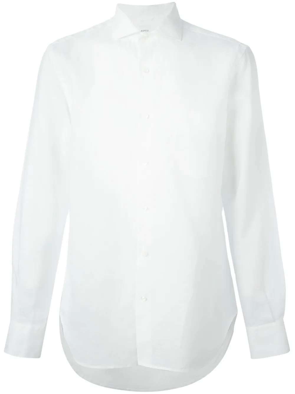 Рубашка с косым воротником Aspesi, белый
Рубашка с косым воротником Aspesi, белый