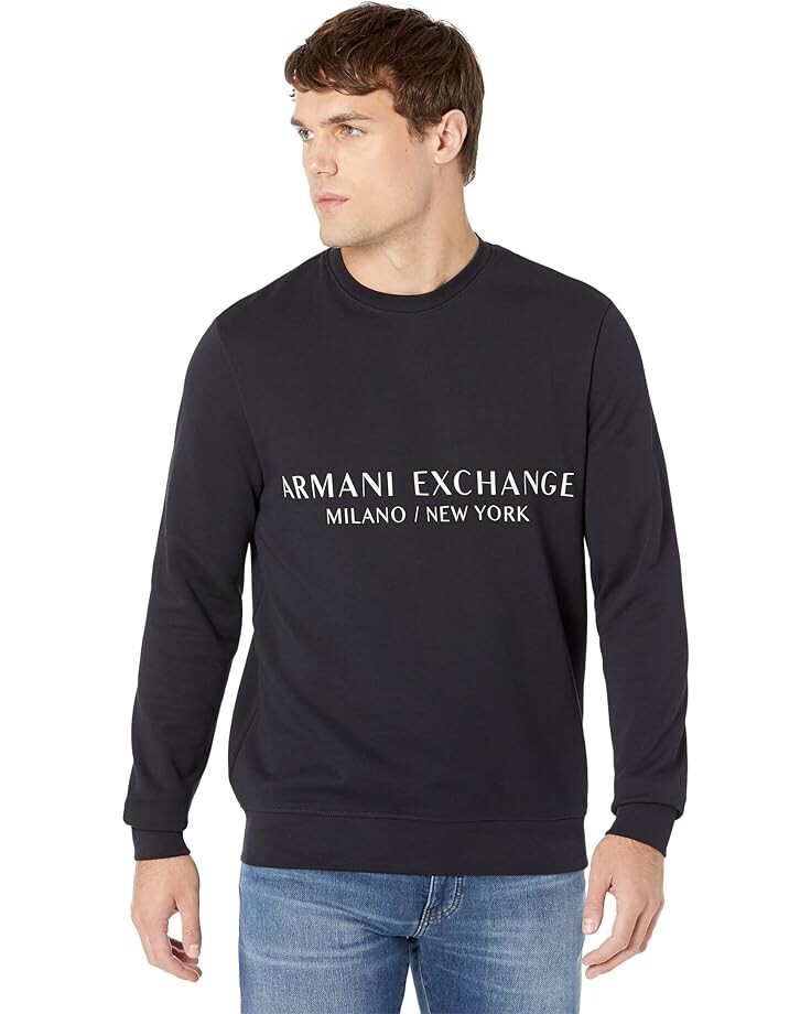 Толстовка Armani Exchange Milano/New York Logo, темно-синий
Толстовка Armani Exchange Milano/New York Logo, темно-синий