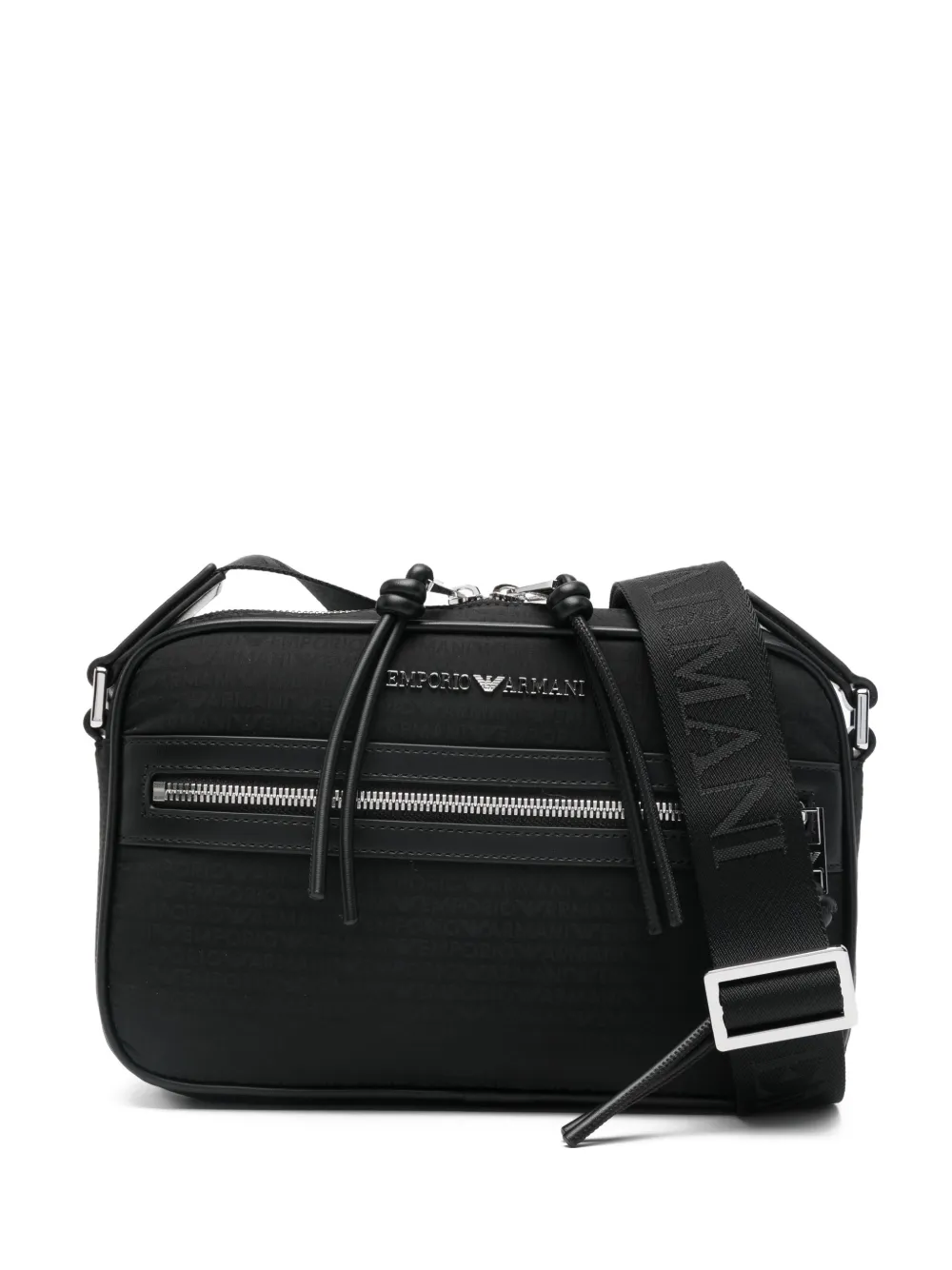 Сумка-мессенджер с логотипом Emporio Armani, черный
Сумка-мессенджер с логотипом Emporio Armani, черный