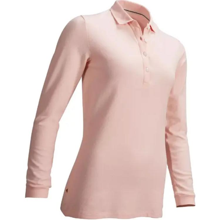 DECATHLON Женская поло светло-розового цвета
DECATHLON Женская поло светло-розового цвета