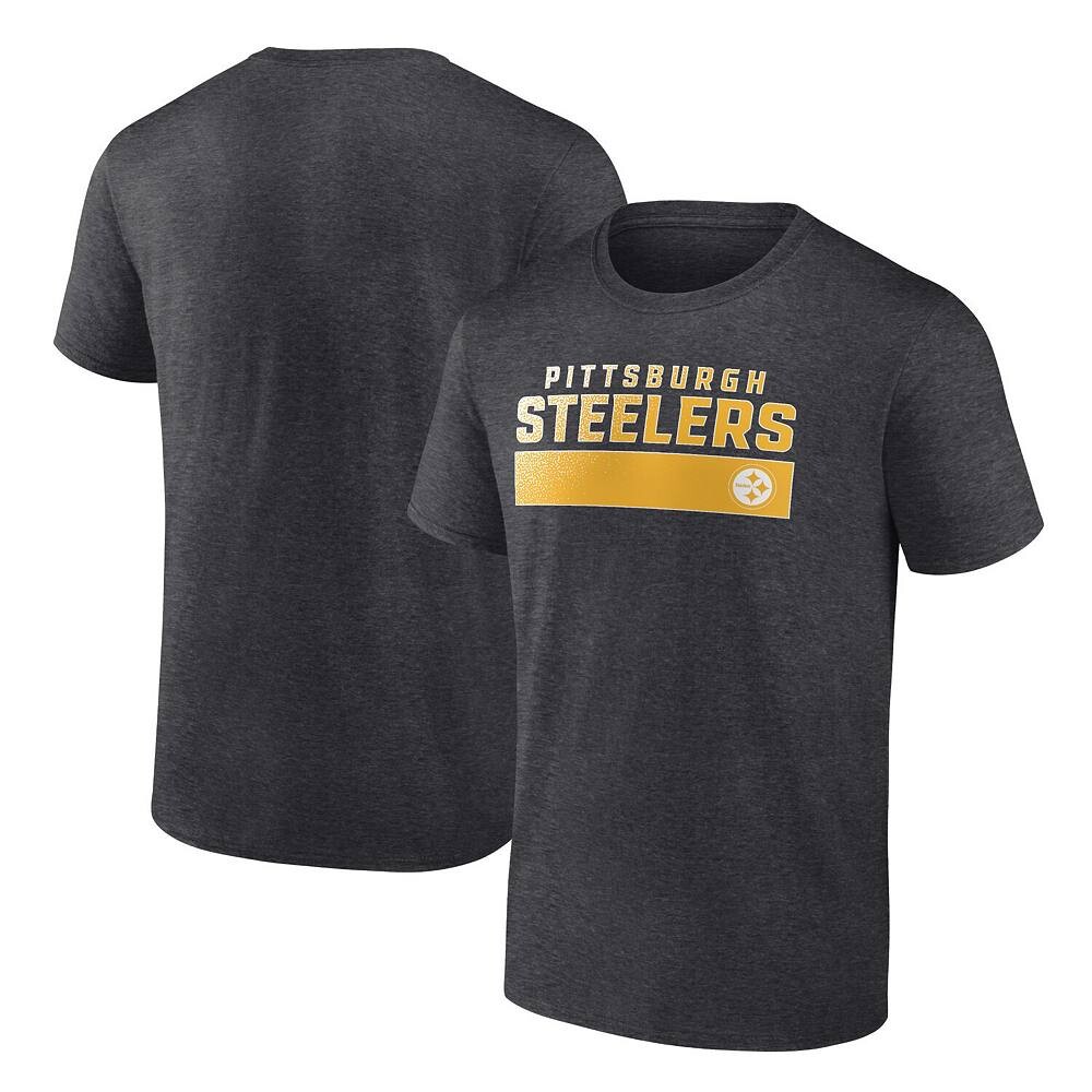 Мужская темно-серая футболка с логотипом Fanatics Pittsburgh Steelers, цвет Stl Charco
Мужская темно-серая футболка с логотипом Fanatics Pittsburgh Steelers, цвет Stl Charco