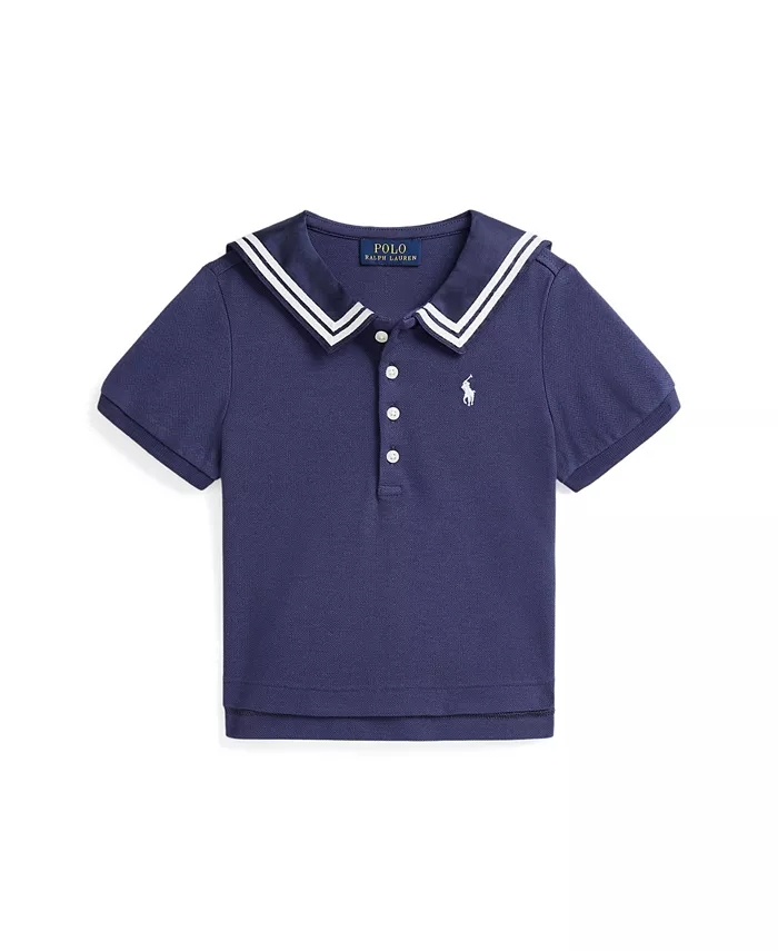 Детская и девичья растягивающаяся поло Sailor в сетку Polo Ralph Lauren, мультиколор
Детская и девичья растягивающаяся поло Sailor в сетку Polo Ralph Lauren, мультиколор