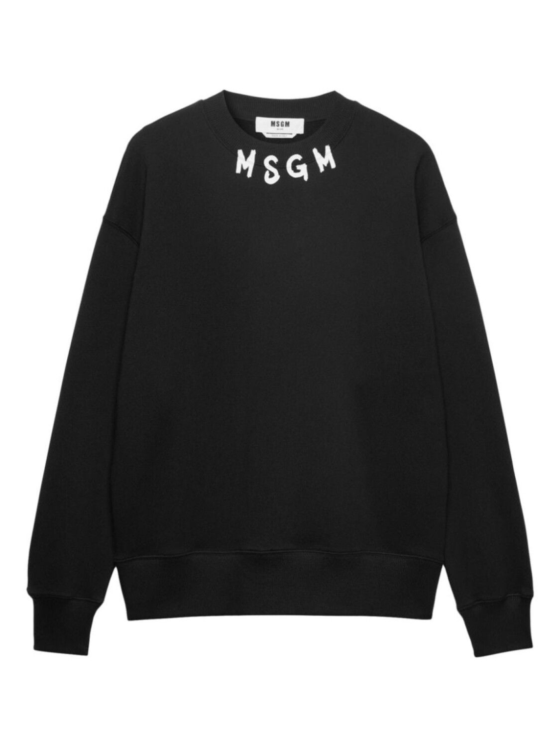 MSGM хлопковая толстовка с логотипом, черный
MSGM хлопковая толстовка с логотипом, черный