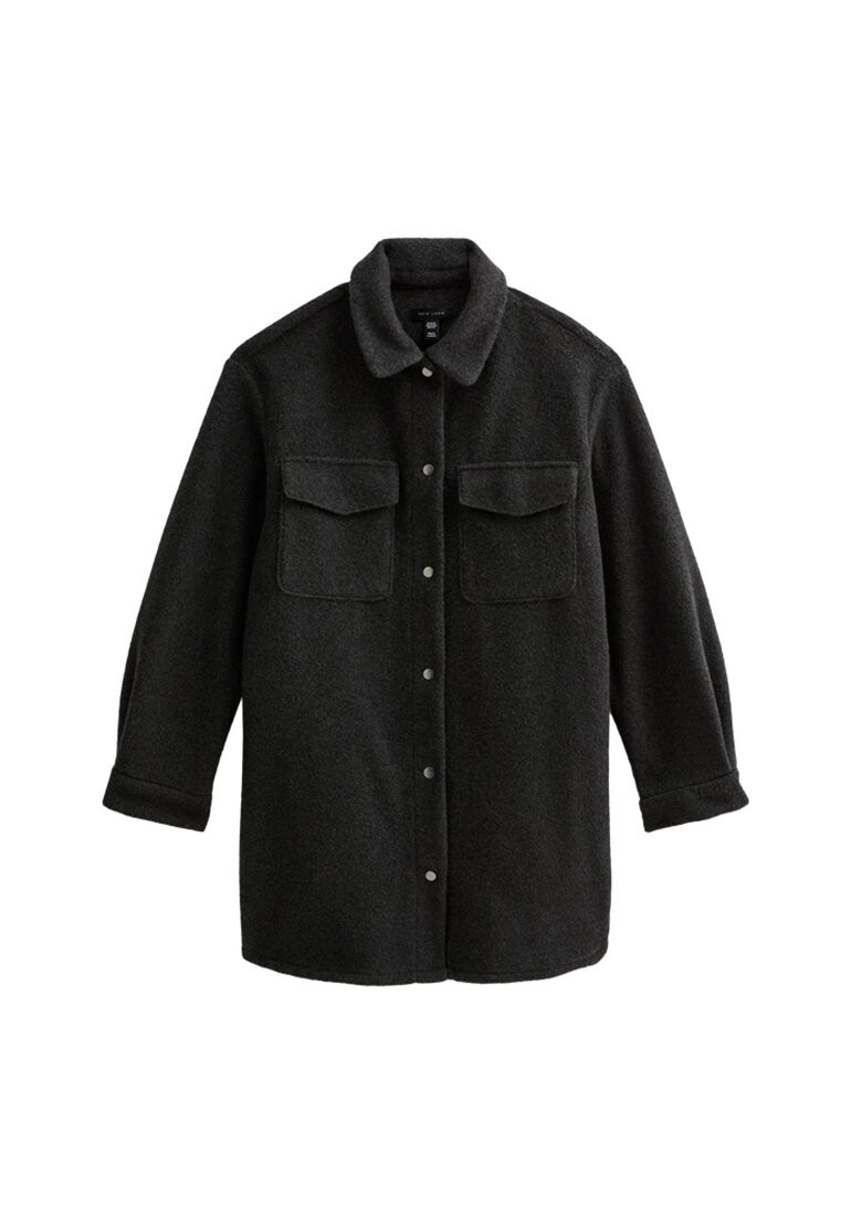 Короткое пальто PRESS STUD New Look, темно-серый
Короткое пальто PRESS STUD New Look, темно-серый