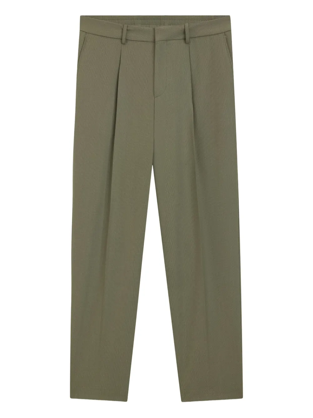 Зауженные брюки со складками BOSS, зеленый
Зауженные брюки со складками BOSS, зеленый