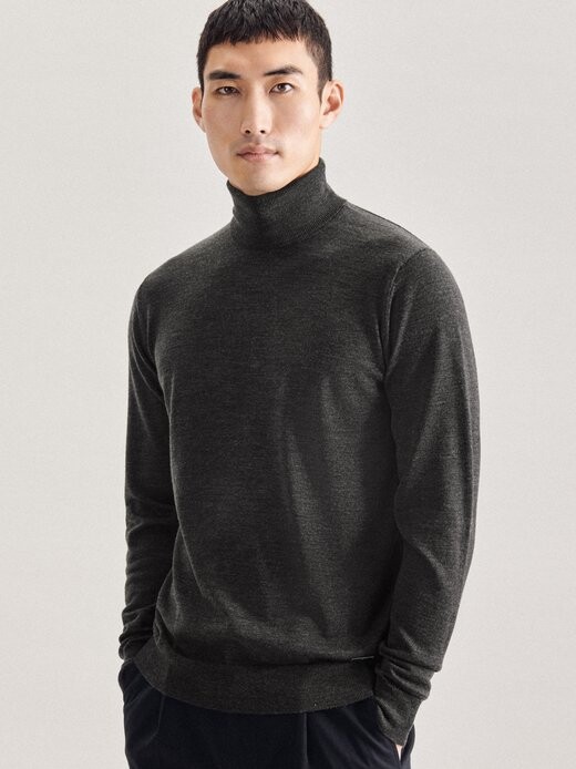 Однотонный свитер Seidensticker, серый
Однотонный свитер Seidensticker, серый