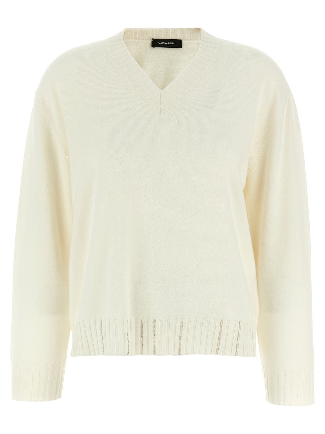 Свитер с украшением Fabiana Filippi, бежевый
Свитер с украшением Fabiana Filippi, бежевый