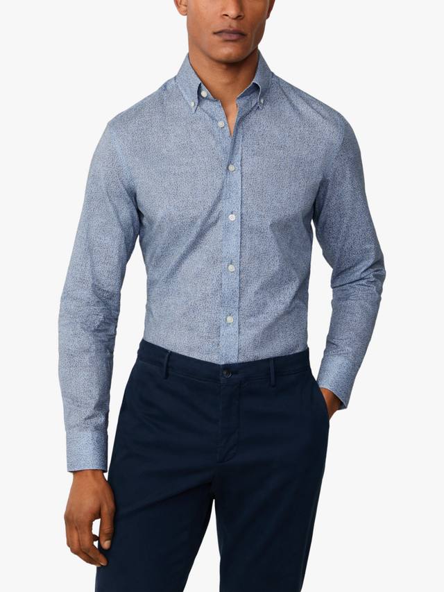 Футболка с цветочным принтом приталенного кроя Hackett London, Chambray Blue
Футболка с цветочным принтом приталенного кроя Hackett London, Chambray Blue
