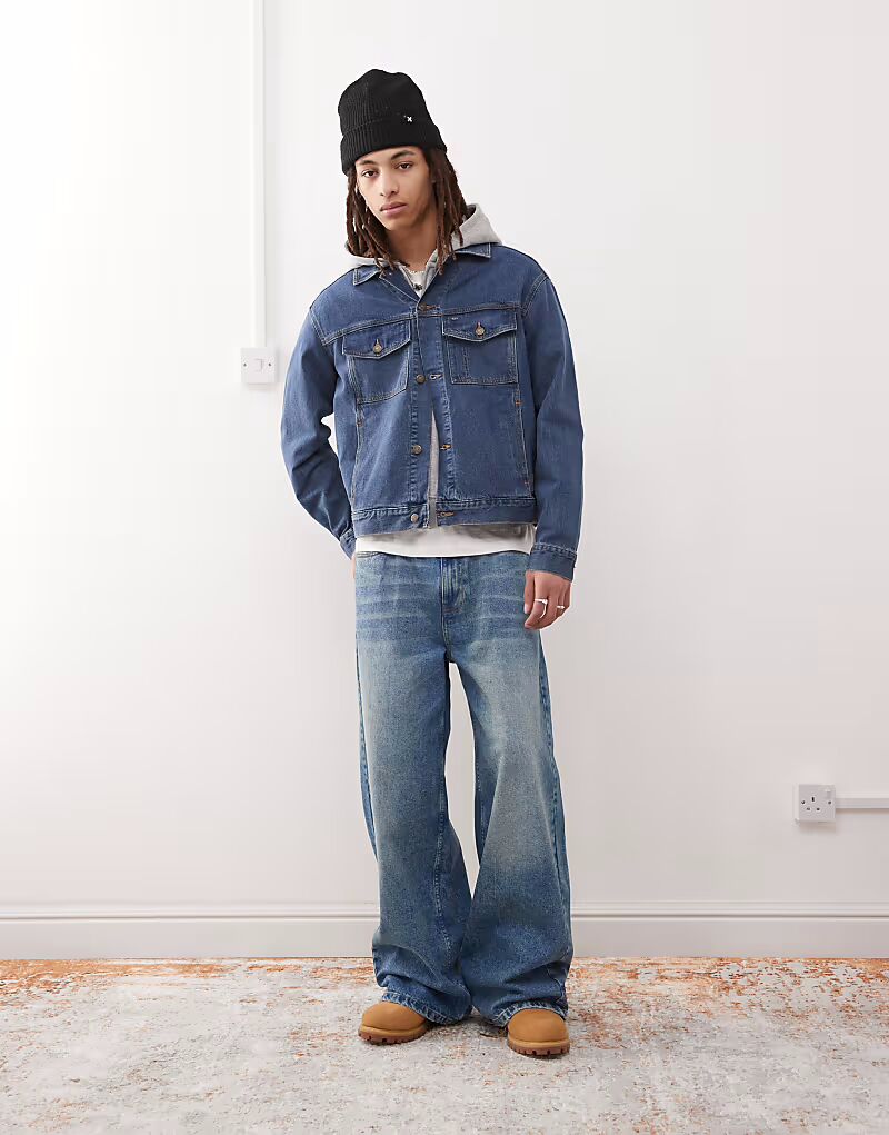 Джинсовая куртка Timberland средней степени стирки синего цвета, Синий, Джинсовая куртка Timberland средней степени стирки синего цвета
Джинсовая куртка Timberland средней степени стирки синего цвета, Синий, Джинсовая куртка Timberland средней степени стирки синего цвета