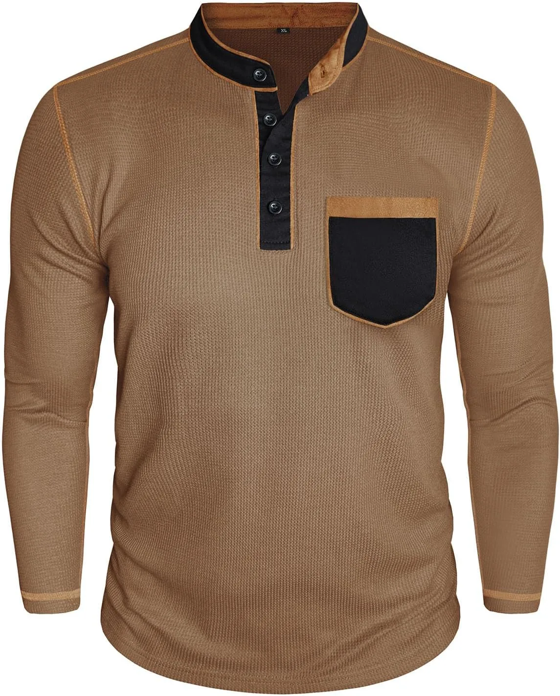 Мужская футболка поло с длинным рукавом, Casual, Cotton Blend, Waffle Knit Xiaojmake
Мужская футболка поло с длинным рукавом, Casual, Cotton Blend, Waffle Knit Xiaojmake