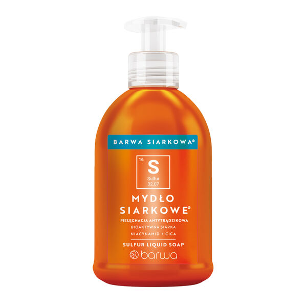 Жидкое серное мыло для лица, 300 мл Barwa Siarkowa
Жидкое серное мыло для лица, 300 мл Barwa Siarkowa