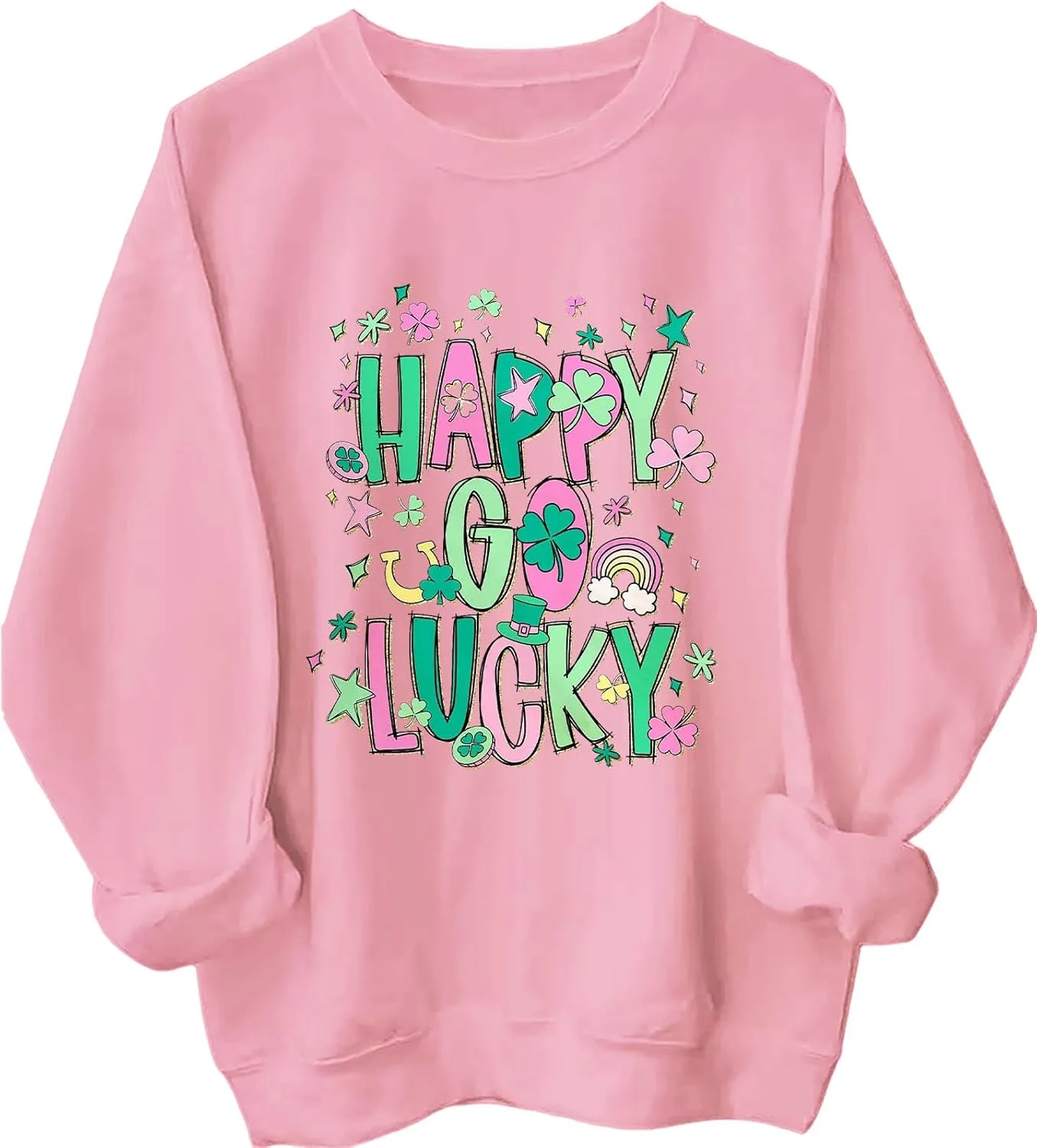 Свитшот Happy Go Lucky St. Patrick’s Day с капюшоном и принтом клевера Batclock
Свитшот Happy Go Lucky St. Patrick’s Day с капюшоном и принтом клевера Batclock