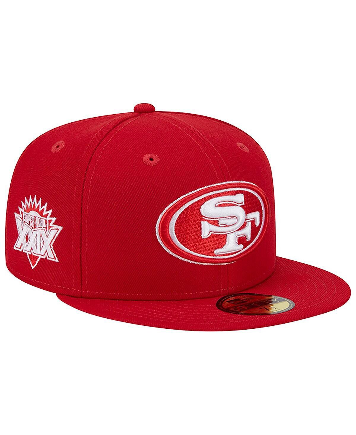 Мужская основная нашивка Scarlet San Francisco 49ers Super Bowl XXIX 59FIFTY, облегающая шляпа New Era
Мужская основная нашивка Scarlet San Francisco 49ers Super Bowl XXIX 59FIFTY, облегающая шляпа New Era
