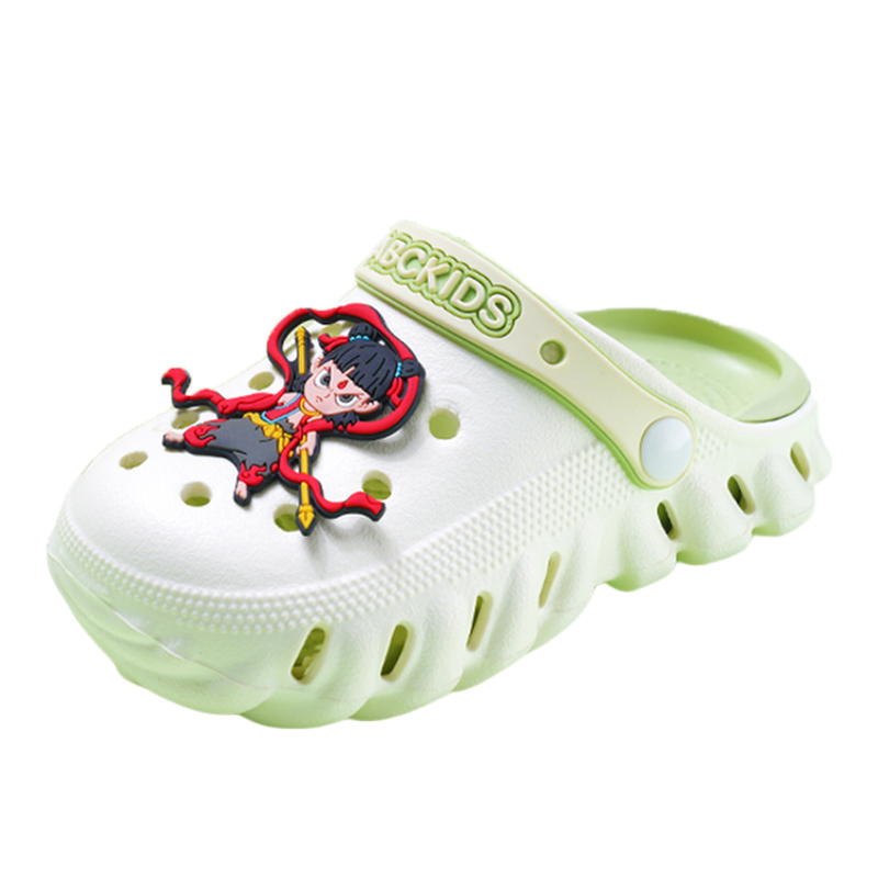 Детские тапочки, устойчивые к истиранию, легкие, амортизирующие, нескользящие ABC KIDS, зеленый 
Детские тапочки, устойчивые к истиранию, легкие, амортизирующие, нескользящие ABC KIDS, зеленый