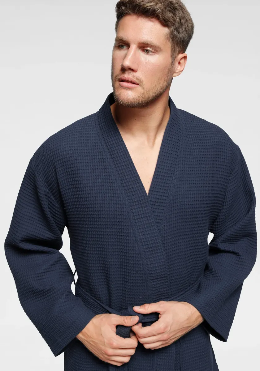 Халат унисекс Andas "Nora" (1 шт.), женский и мужской с воротником-кимоно, вафельное пике, чистый хлопок, XS-2XL, цвет морской волны
Халат унисекс Andas "Nora" (1 шт.), женский и мужской с воротником-кимоно, вафельное пике, чистый хлопок, XS-2XL, цвет морской волны