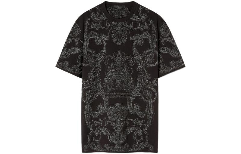 Футболка мужская черная Versace, черный
Футболка мужская черная Versace, черный