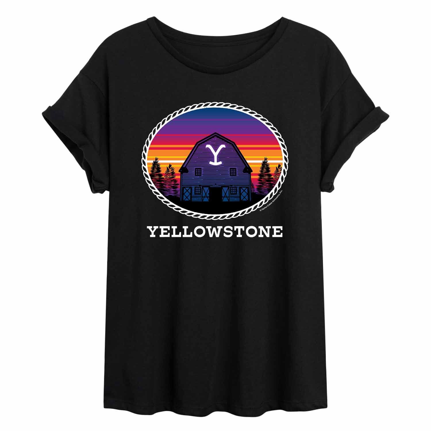 Юниорская футболка Yellowstone Sunset с струящимся рисунком Licensed Character
Юниорская футболка Yellowstone Sunset с струящимся рисунком Licensed Character