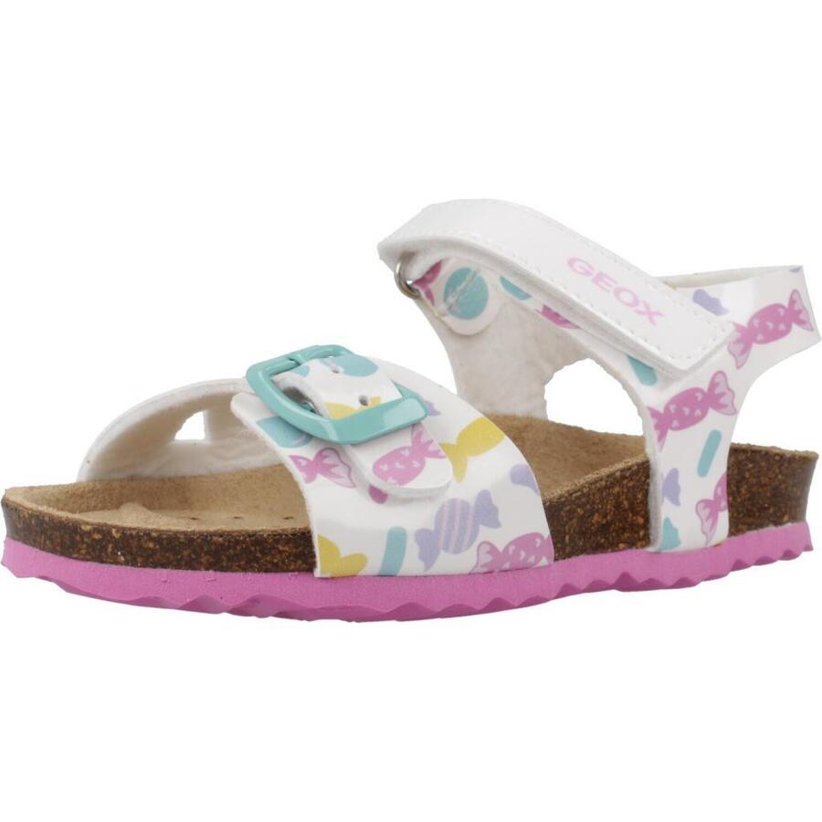 Сандалии Geox модель B Sandal Chalki Girl цвет белый
Сандалии Geox модель B Sandal Chalki Girl цвет белый