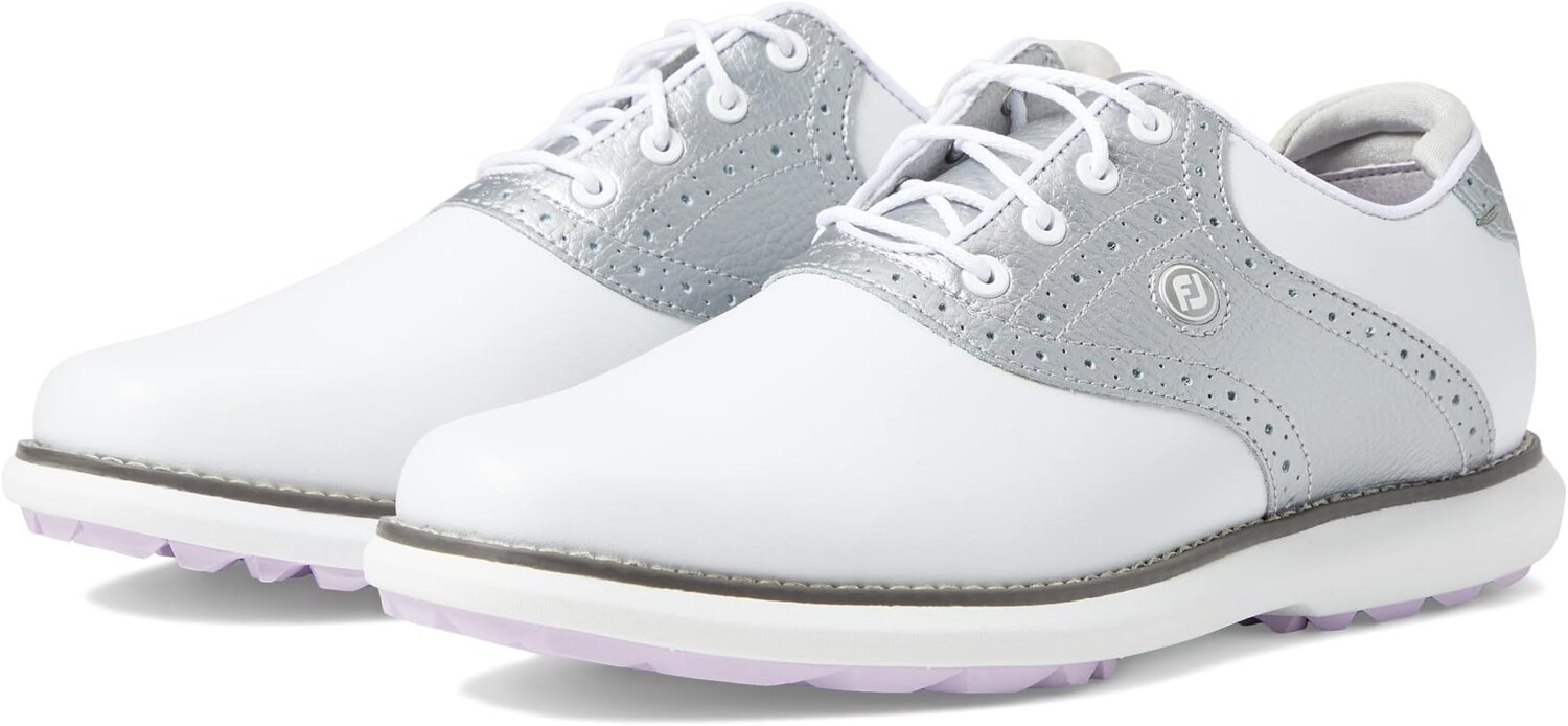 Кроссовки Traditions Spikeless Golf Shoes FootJoy, цвет White/Silver/Purple, Белый, Кроссовки Traditions Spikeless Golf Shoes FootJoy, цвет White/Silver/Purple
Кроссовки Traditions Spikeless Golf Shoes FootJoy, цвет White/Silver/Purple, Белый, Кроссовки Traditions Spikeless Golf Shoes FootJoy, цвет White/Silver/Purple