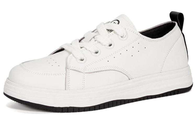 Кеды, скейтборд обувь женская низкая Lesele, бежевый/черный 
Кеды, скейтборд обувь женская низкая Lesele, бежевый/черный