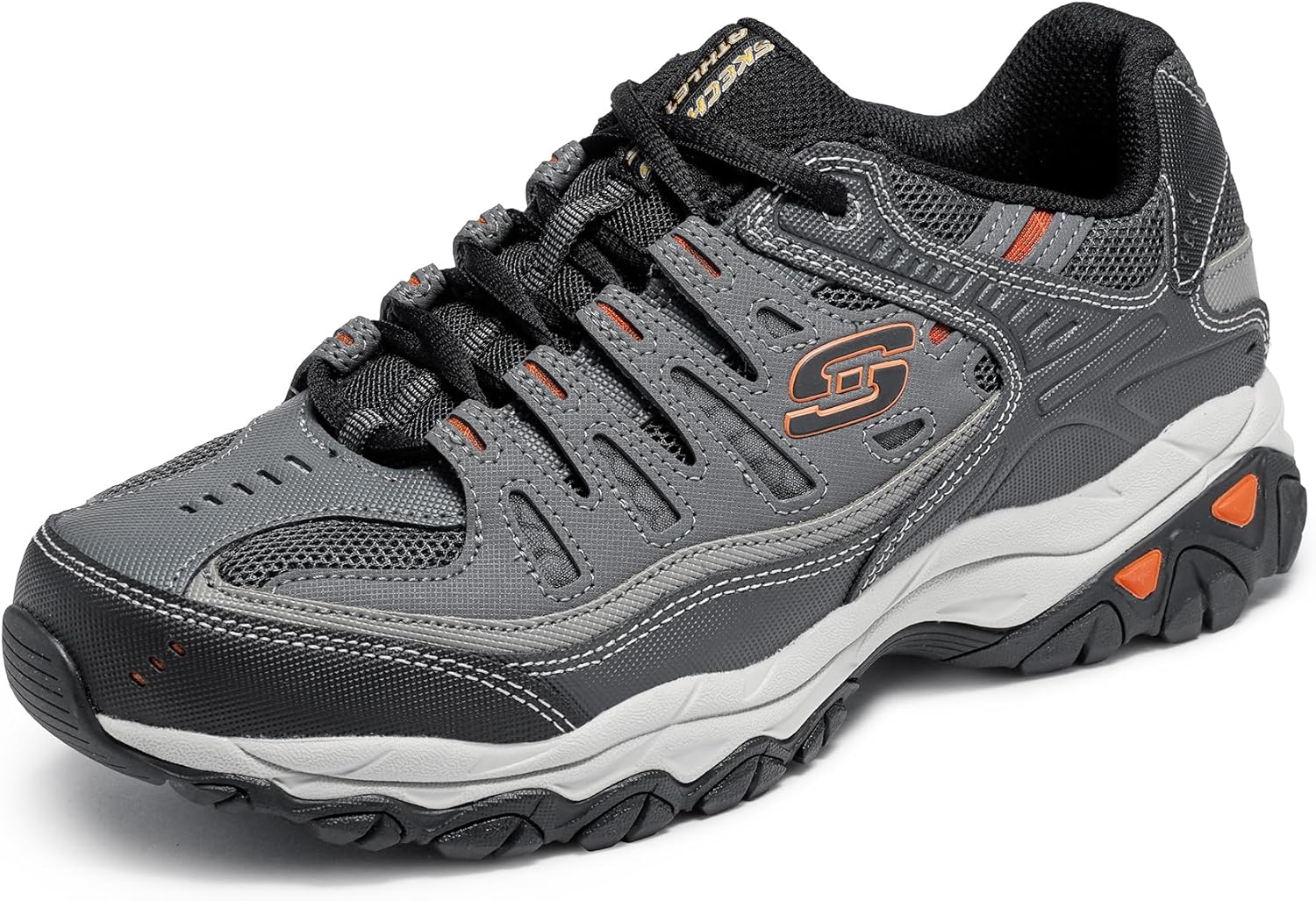 Мужские модные кроссовки Skechers Afterburn M. Fit, серый/угольный
Мужские модные кроссовки Skechers Afterburn M. Fit, серый/угольный