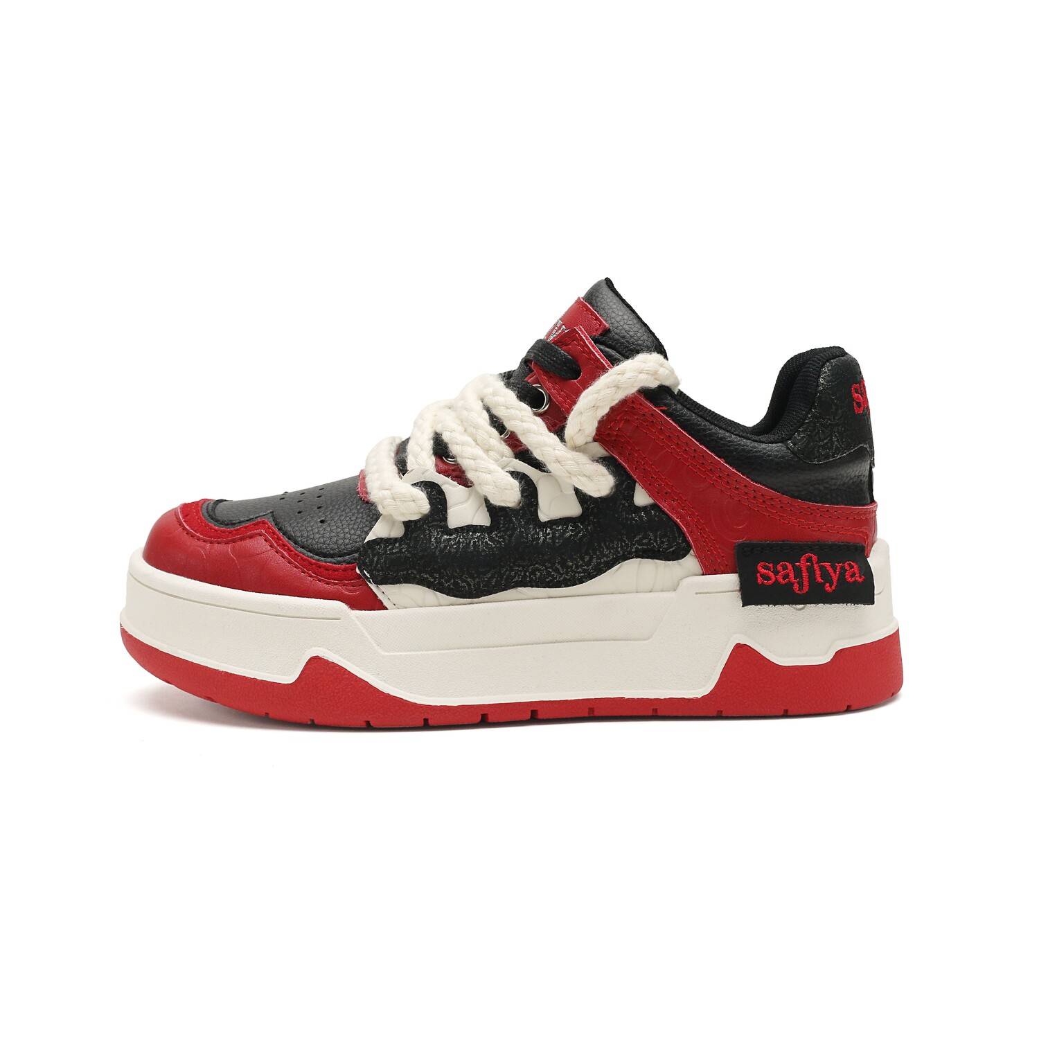 Кеды, скейтборд обувь женская низкая красный/черный Safiya
Кеды, скейтборд обувь женская низкая красный/черный Safiya