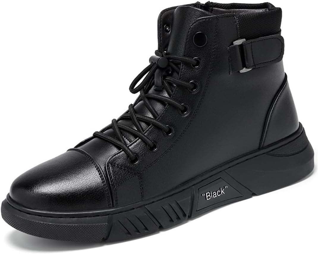 Мужские повседневные натуральные кожаные ботинки Swzec, черный
Мужские повседневные натуральные кожаные ботинки Swzec, черный