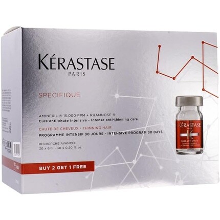 Kérastase Kerastase Specifique Интенсивное средство против выпадения волос 30X6 мл
Kérastase Kerastase Specifique Интенсивное средство против выпадения волос 30X6 мл