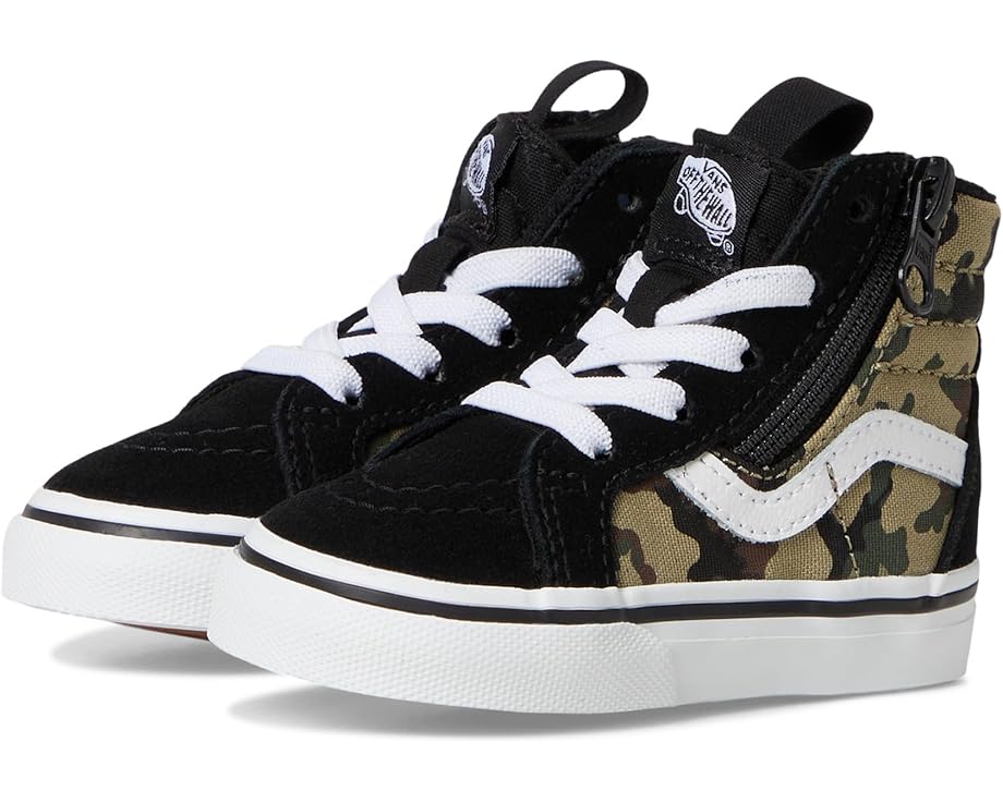 Детские кроссовки Vans Sk8-Hi Reissue Side Zip (для малышей) Vans Kids, Camo Black/Green
Детские кроссовки Vans Sk8-Hi Reissue Side Zip (для малышей) Vans Kids, Camo Black/Green