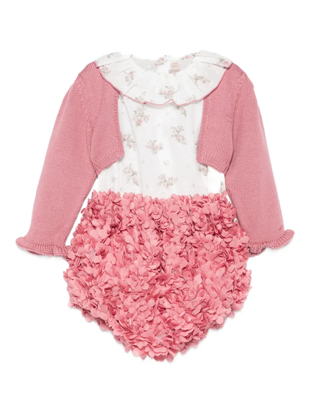 Комплект шорт с украшением в виде лепестков La Stupenderia, розовый
Комплект шорт с украшением в виде лепестков La Stupenderia, розовый