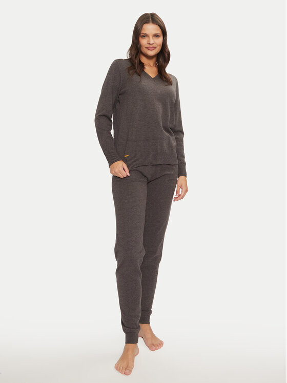 Пижама свободного кроя Selmark, серый 
Пижама свободного кроя Selmark, серый