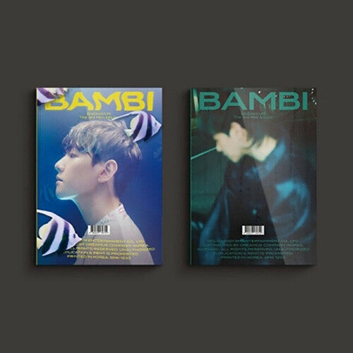 CD диск Baek Kyun: Bambi (Photobook Version) (Random Cover) (incl. 88pg Photobook, 24pg Lyric Paper, 2pc Poster, Clear Card, Sequence Film, Postcard + Photocard)
CD диск Baek Kyun: Bambi (Photobook Version) (Random Cover) (incl. 88pg Photobook, 24pg Lyric Paper, 2pc Poster, Clear Card, Sequence Film, Postcard + Photocard)