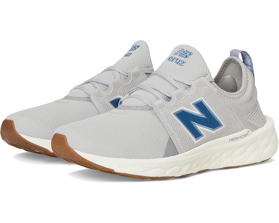 Кроссовки New Balance Fresh Foam X Cruz v3, цвет Raincloud/Shoreline Blue/Sea Salt
Кроссовки New Balance Fresh Foam X Cruz v3, цвет Raincloud/Shoreline Blue/Sea Salt