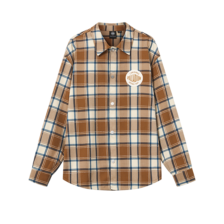 Palladium Рубашка Unisex Khaki Plaid
Palladium Рубашка Unisex Khaki Plaid