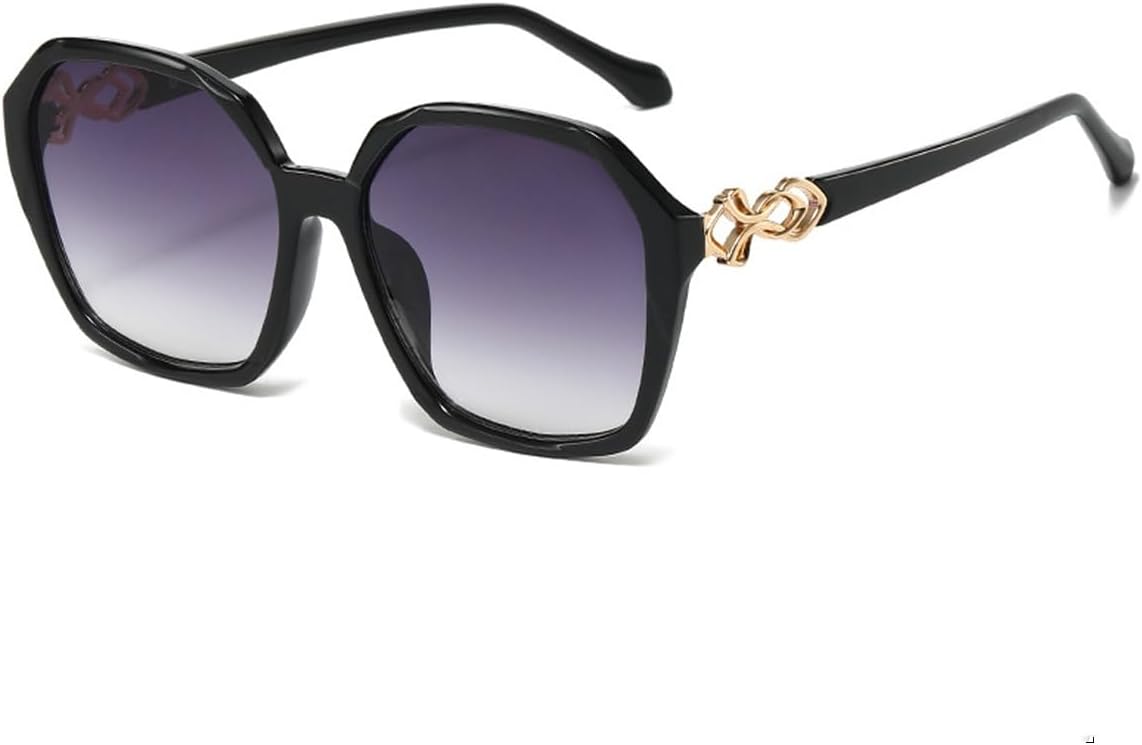 Ретро-модные солнцезащитные очки для женщин, классические, винтажные, элегантные, большого размера, с защитой от УФ-излучения UV400, для активного отдыха VFDHN, Black Gray
Ретро-модные солнцезащитные очки для женщин, классические, винтажные, элегантные, большого размера, с защитой от УФ-излучения UV400, для активного отдыха VFDHN, Black Gray