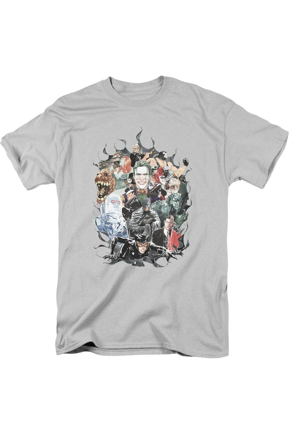 Футболка с коротким рукавом для взрослых Batman Cape Of Villians Gildan, серебряный
Футболка с коротким рукавом для взрослых Batman Cape Of Villians Gildan, серебряный