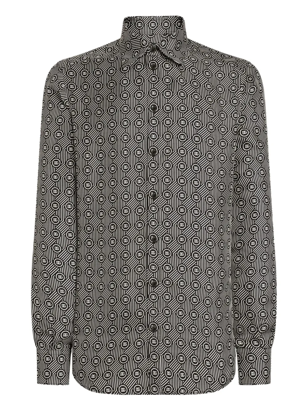 Рубашка с геометричным принтом DOLCE & GABBANA, черный
Рубашка с геометричным принтом DOLCE & GABBANA, черный