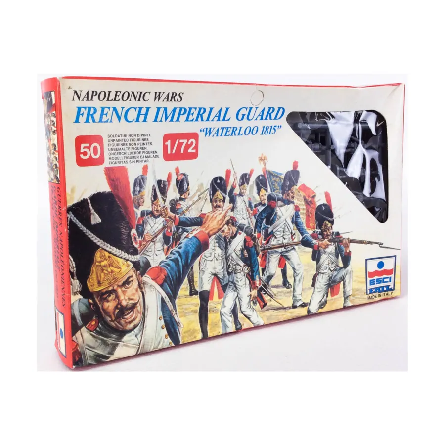 Французская императорская гвардия – Ватерлоо, 1815 г., Napoleonic Wars (1:72) (ESCI)
Французская императорская гвардия – Ватерлоо, 1815 г., Napoleonic Wars (1:72) (ESCI)