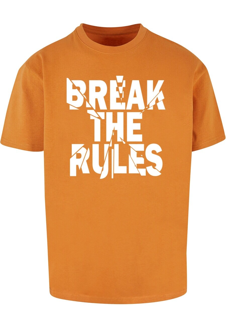 Футболка Merchcode BREAK THE RULES 2, цвет Orange/Dark Orange 
Футболка Merchcode BREAK THE RULES 2, цвет Orange/Dark Orange