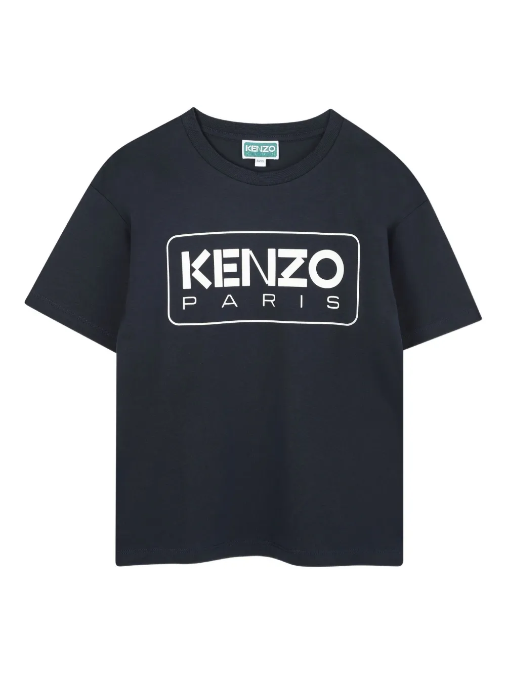 Футболка с логотипом Kenzo Kids, синий 
Футболка с логотипом Kenzo Kids, синий