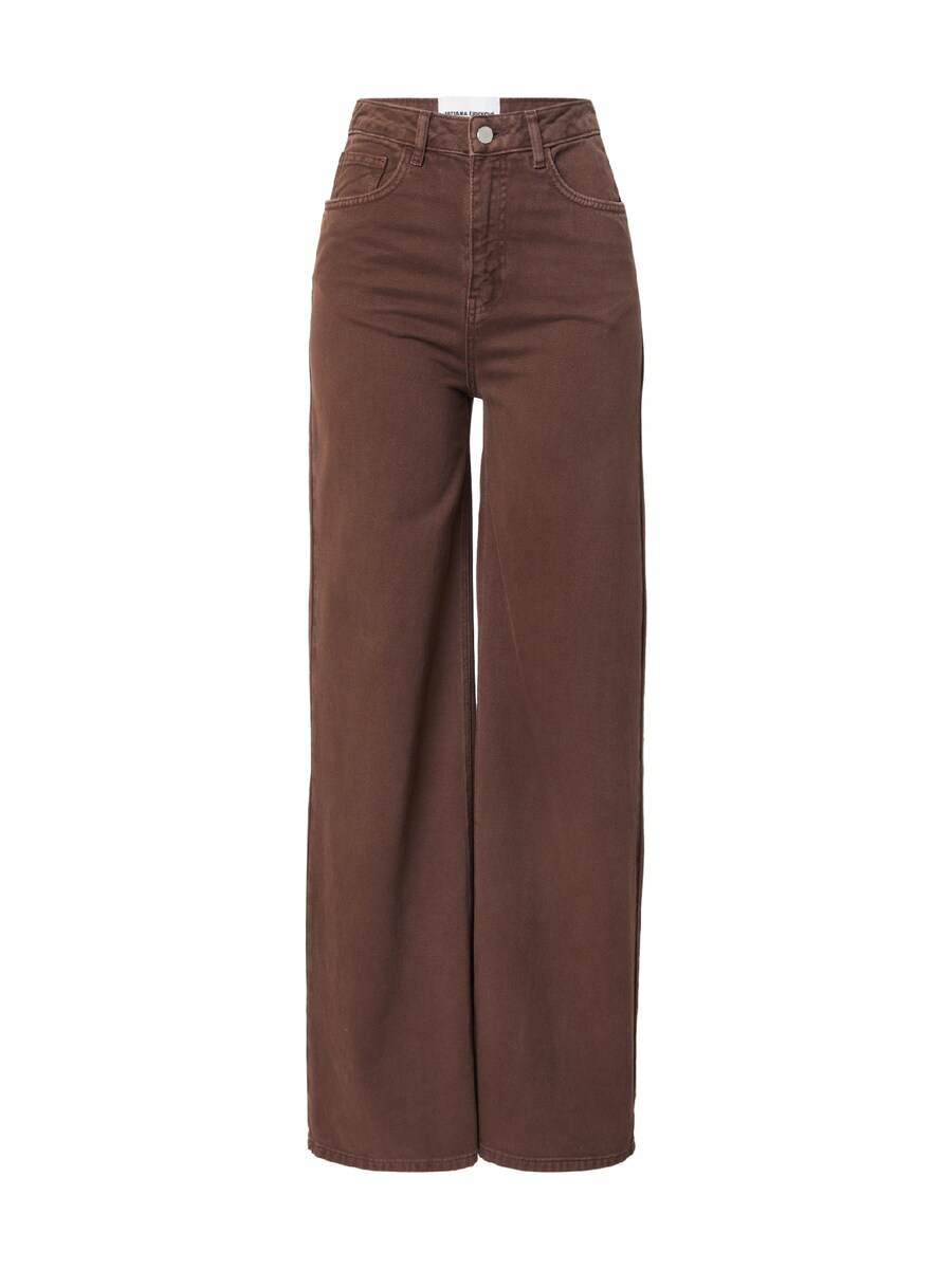 Джинсы с широкими штанинами Tatiana Zidekova, коричневый
Джинсы с широкими штанинами Tatiana Zidekova, коричневый