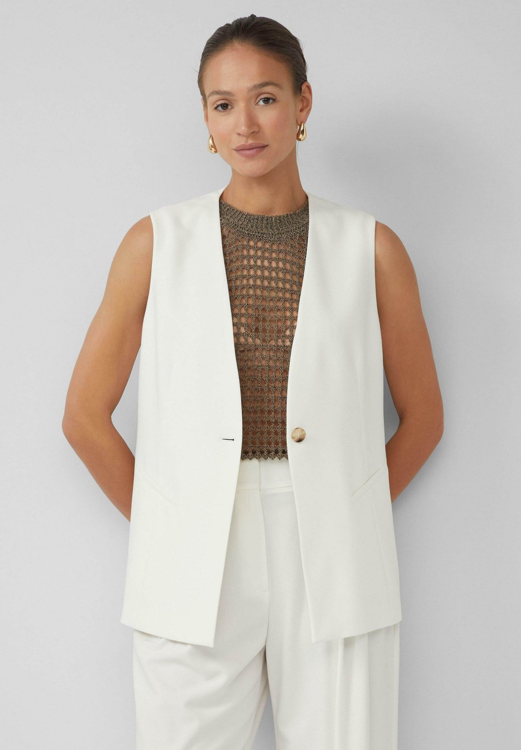 Жилет INDOOR s.Oliver BLACK LABEL, кремовый, Бежевый, Жилет INDOOR s.Oliver BLACK LABEL, кремовый
Жилет INDOOR s.Oliver BLACK LABEL, кремовый, Бежевый, Жилет INDOOR s.Oliver BLACK LABEL, кремовый