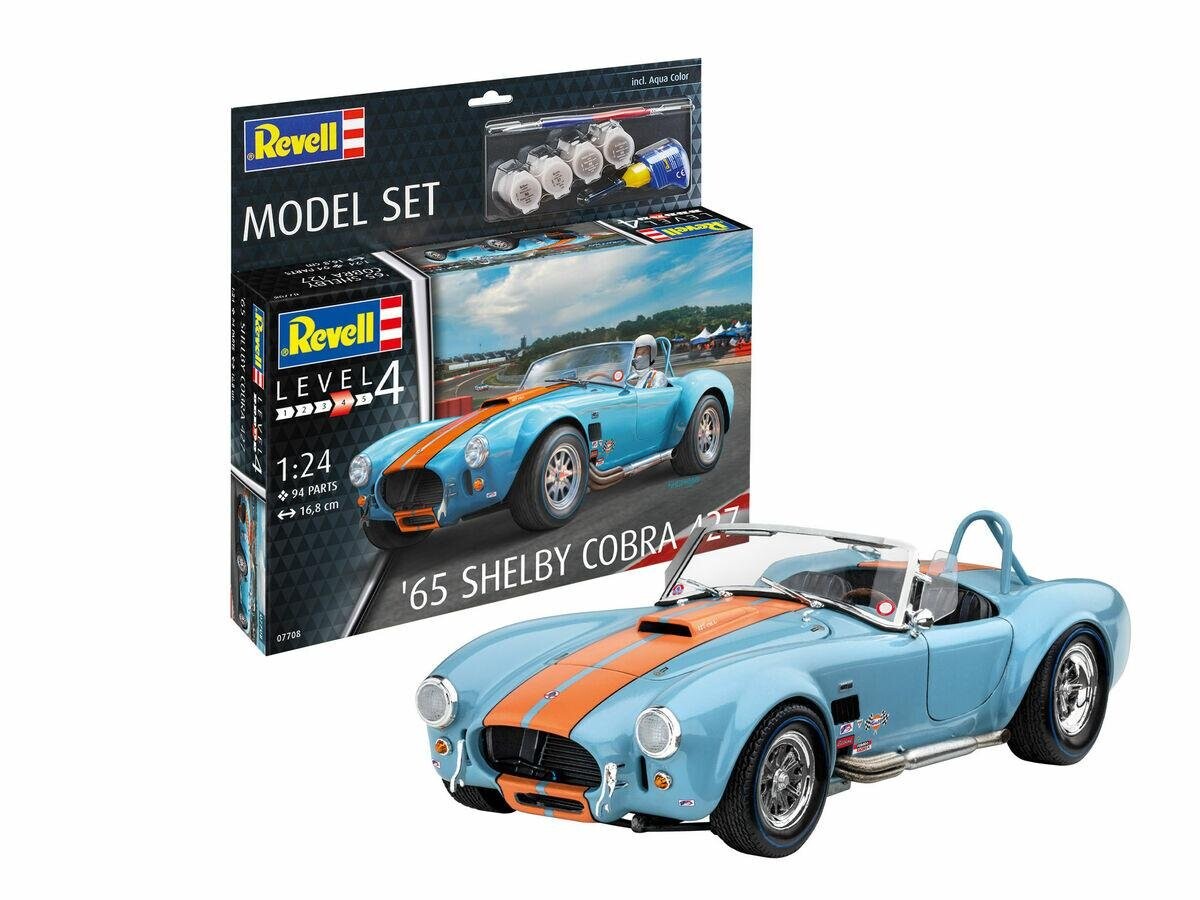 Набор моделей Revell 67708 `65 Shelby Cobra 427
Набор моделей Revell 67708 `65 Shelby Cobra 427