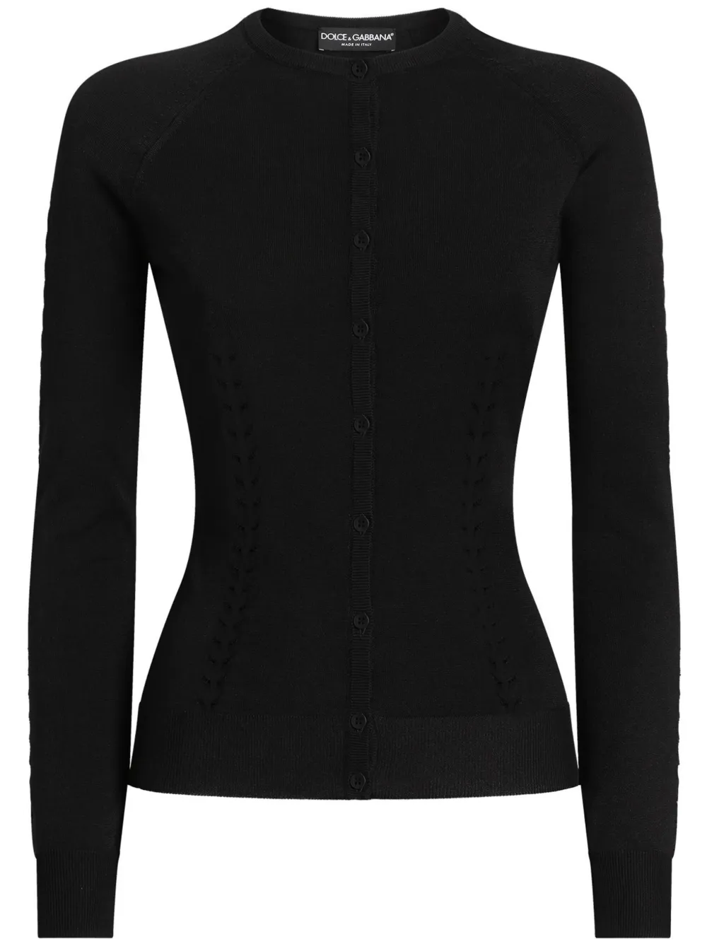 Фактурный кардиган Dolce & Gabbana, черный
Фактурный кардиган Dolce & Gabbana, черный