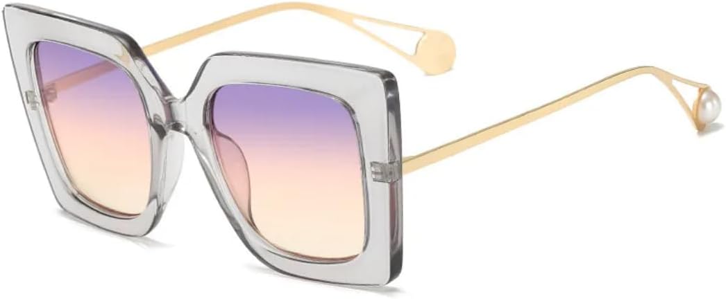 Солнцезащитные очки для мужчин и женщин - защита UV400 - увеличенная оправа "кошачий глаз" с градиентными линзами для занятий спортом на открытом воздухе и вождения DSVIGF, Gray
Солнцезащитные очки для мужчин и женщин - защита UV400 - увеличенная оправа "кошачий глаз" с градиентными линзами для занятий спортом на открытом воздухе и вождения DSVIGF, Gray