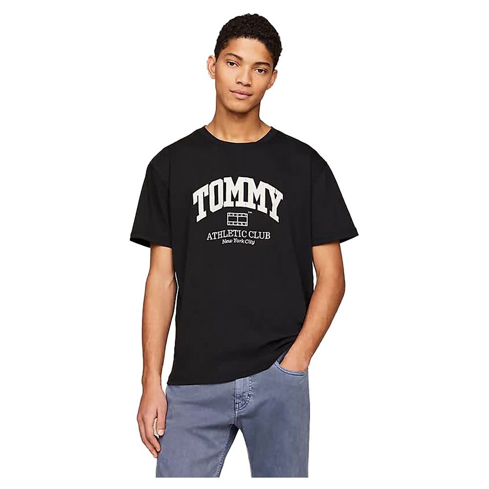 Футболка с коротким рукавом Tommy Jeans Reg Athletic Club, черный
Футболка с коротким рукавом Tommy Jeans Reg Athletic Club, черный